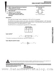 74LVC1G14 datasheet pdf Texas Instruments