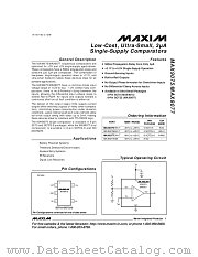 MAX9075EXK-T datasheet pdf MAXIM - Dallas Semiconductor