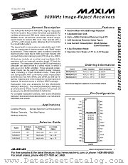 MAX2441EAI datasheet pdf MAXIM - Dallas Semiconductor