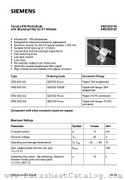 SRD00314G datasheet pdf Siemens
