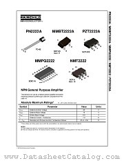 N2222A datasheet pdf Fairchild Semiconductor