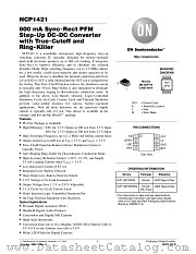 NCP1421D datasheet pdf ON Semiconductor