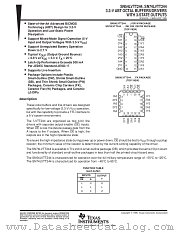 SN54LVTT244 datasheet pdf Texas Instruments