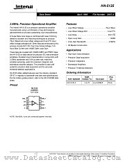 HA7-5135-5 datasheet pdf Intersil