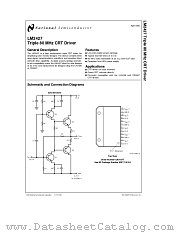 LM2427T datasheet pdf National Semiconductor