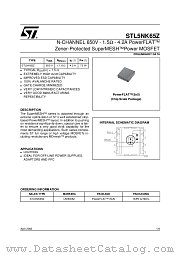 L5NK65Z datasheet pdf ST Microelectronics