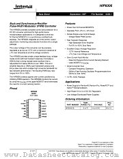 HIP6006CB datasheet pdf Intersil