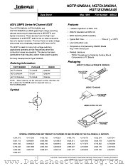 HGTG12N60A4 datasheet pdf Intersil