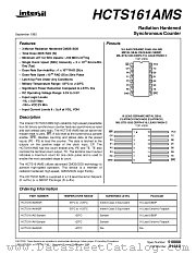HCTS161ADMSR datasheet pdf Intersil