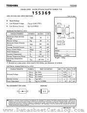 1SS369 datasheet pdf TOSHIBA