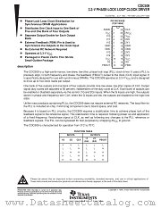 CDC509PW datasheet pdf Texas Instruments