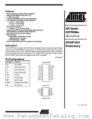 AT25P1024W1-10SI datasheet pdf Atmel