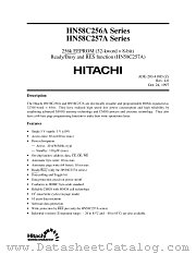 HN58C256AT-10 datasheet pdf Hitachi Semiconductor