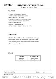 LTS547AP datasheet pdf Lite-On Technology Corporation