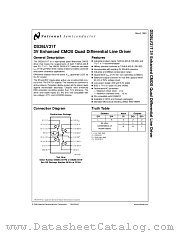 DS26LV3 datasheet pdf National Semiconductor