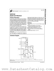 DS75154M datasheet pdf National Semiconductor