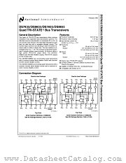 DS7835J datasheet pdf National Semiconductor