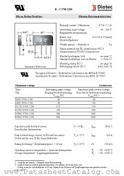 B125C3700-2200 datasheet pdf Diotec Elektronische