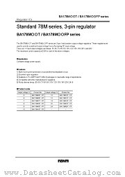 BA178M08FP datasheet pdf ROHM
