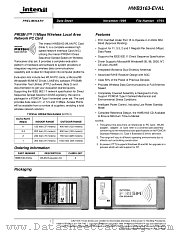 HWB3163-EVAL datasheet pdf Intersil