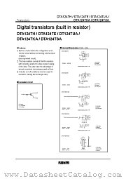 DTA124TSA datasheet pdf ROHM