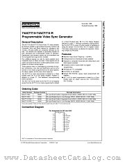 74ACT715-RSC datasheet pdf Fairchild Semiconductor