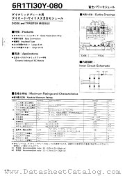 6R1TI30Y-080 datasheet pdf Fuji Electric