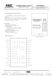 KIA2092N datasheet pdf Korea Electronics (KEC)