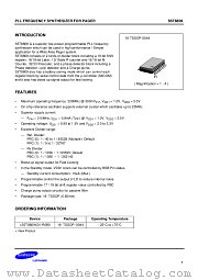 S5T8809X01-R0B0 datasheet pdf Samsung Electronic