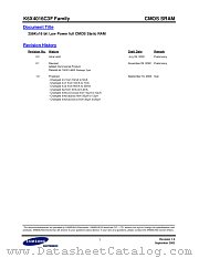 K6X4016C3F-TF70 datasheet pdf Samsung Electronic
