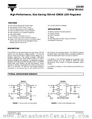 SI9183DT-AD-T1 datasheet pdf Vishay