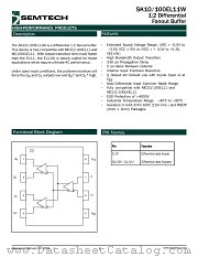 SK100EL11W datasheet pdf Semtech