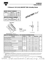 SI5853DC-T1 datasheet pdf Vishay