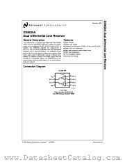 DS9639 datasheet pdf National Semiconductor