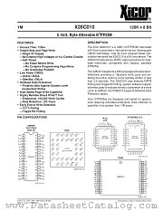 X28C010TI-25 datasheet pdf Xicor