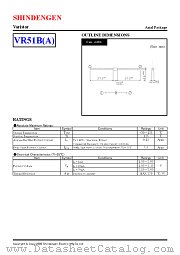 VR51B datasheet pdf Shindengen