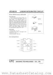 M2115 datasheet pdf Unisonic Technologies