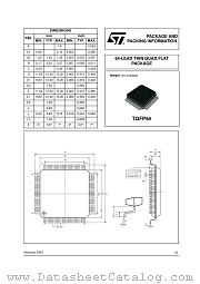 TQFP64 datasheet pdf ST Microelectronics