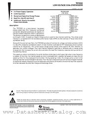 TRF2052PW datasheet pdf Texas Instruments