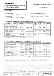 TIM3536-60 datasheet pdf TOSHIBA