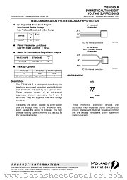 TISP4240 datasheet pdf Power Innovations
