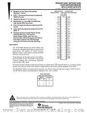 SN54AHC16240WD datasheet pdf Texas Instruments