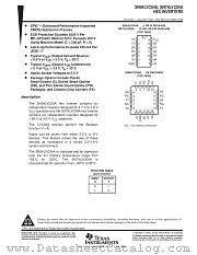 SN54LVC04AFK datasheet pdf Texas Instruments