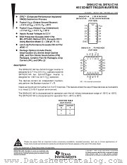 SN54LVC14 datasheet pdf Texas Instruments