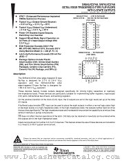SN54LVC374AFK datasheet pdf Texas Instruments