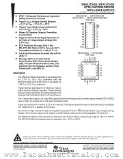 SN54LVC540AW datasheet pdf Texas Instruments
