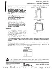 SN54LVC86AJ datasheet pdf Texas Instruments
