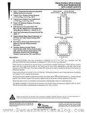 SN54LVCH245AJ datasheet pdf Texas Instruments