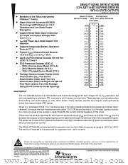SN54LVT16244B datasheet pdf Texas Instruments