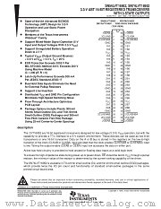 SN54LVT16952 datasheet pdf Texas Instruments